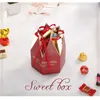 صندوق حلوى مع صناديق هدايا الشوكولاتة الشوكة التذكارية للضيوف مفضلات حفلات الزفاف والهدايا