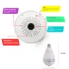 ANSPO 1080P 20MP WiFi Panorâmico Câmeras de lâmpada LED 360 ° Sistema de segurança doméstica Sistema de câmera sem fio IP CCTV 3D Fisheye Baby Monitor9598781