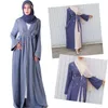 Odzież Abaya Kimono muzułmańska sukienka Hidżab Women Abayas Caftan Marocain Kaftan Robe Femme Dubai Tesettur Elbise Turkish Islamskie ubranie