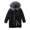 メンズレザーファックス2021秋と冬の毛皮の男性の長いセクションライナー暖かいジャケットミンクコート1