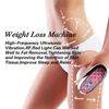 Mini Handheld RF Ultrasonic Body Slimming Massager EMS Fat Remove Lose Weight Beauty Device LED RF Waist Abdomen Skin Tightening Machine