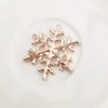 AiNian Sale Lady Fashion Pins Charming Crystal Rhinestones Brooch Unicorn Large Snowflake Brooch Pins Jewelry Broches GB1418