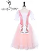 Rosa Ballett Tutu Kleid Bauern Mädchen Giselle Maid Tutu Kleid Mädchen Romantische Ballett Tutu Professionelle Für ErwachseneBT9239