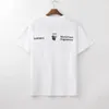 Мужская футболка Stylist Bla Tees Черный Синий Мужская мода Stylist Letter Print Футболки Лето Высокое качество с коротким рукавом S-XXL