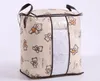 Non woven Portable Clothes Bedding Storage Bag Organizer Folding Closet For Pillow quilt Storage Box Sundries Bins