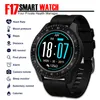 Clube de fitness f17 bluetooth relógio inteligente freqüência cardíaca detecção pressão arterial esporte rastreador fitness pedômetro men039s e mulheres sm4542218