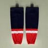 New Kids Youth Men Blue Ice Hockey Socks Black Training Socks 100% Polyester Practice Socks Quality178i