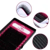 Wimpers Extension Silk Fiber Individuele Valse Wimper Extensions Klassieke Natuurlijke Look Lash Extension Levering Russische wimpers