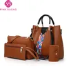ピンク菅野デザイナーの高級ハンドバッグ財布女性トートバッグ大容量ショルダーハンドバッグ2019新しいファッションPUレザーバケツバッグ7色