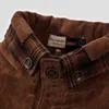 Veste chaude pour hommes, manteau militaire épais en polaire, veste à carreaux pour automne et hiver, vêtements Slim Fit pour hommes, vêtements de marque