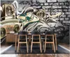 3d wallpaper custom po European retro nostalgic hip hop street graffiti bar KTV room home decor 3d wall murals wallpaper for wa5158433