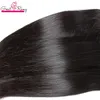 Greatremy® 3pcs/lot Peruvian Virgin Hair Weft Weave Silky Straight Bundles Human Hair Extensions Dyeable Natural Color