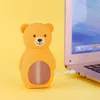 Mini Urso Umidificador Cute De Cartoon Air Umidificador 160ml Ultra USB Difusor Home Office Carrop Desktop Mini DiffUser239M7833035