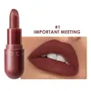 FOCALLURE New Design 8 Colors for Option Mini Smooth Velvet Matte Up Lipstick Makeup NET weight 1.7g