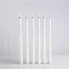 30 pieces 11 inch Led battery operated flickering flameless Ivory taper candle lamp Stick candle Wedding table 28cmHAmber T20013363406