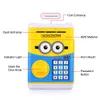 Best Cartoon Electronic Piggy Bank,ATM Password Money Bank Cash Coin Can Auto Scroll Paper Money for Children Christmas gift