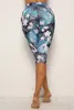女性の夏のジョギング服を走っているレギンスエクササイズカプリポケットファッションスポーツパイレーツショーツとセクシーなフィットネスパンツ9477611