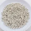 2000pcs / partier silverpläterade metallrunda spacer pärlor 3mm för smycken gör armband halsband DIY tillbehör