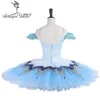 robe tutu professionnelle bleue femmes classique Coppelia Swan Lake Ballet Costume pour fillesBT9255