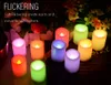 Velas sem chama coloridas com temporizador e controle remoto - cores mudando velas de luzes de chá, para decoração de aniversário de casamento