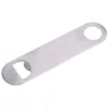 500 pezzi Speed Bottle Cap Opener Lama per barra di rimozione unica grande e piatta in acciaio inossidabile