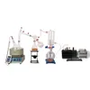 ZZKD Lab Supplies Certification ISO / CE 10L 220V Ensemble standard de distillation à court trajet / Refroidisseur de pompe à vide pour équipement de purification