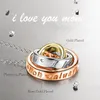 Fashion Custom Pendant Necklace Gift For MomPendant NecklacesGift I LOVE YOU MOM Mother's Day