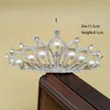 12PCS Glitter Rhinestone i Pearl Tiara Pałąk Symulowany biżuteria Hair Crown Akcesoria dla nastolatków Księżniczka na głowę 115CM4120335