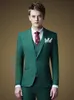 Groom Tuxedos Niebieski / Czarny / Szary / Czerwony / Różowy / Green / Light Blue Groomsman Wedding Suit Men Business Prom Kurtka Blazer (Kurtka + Spodnie + krawat + kamizelka) 2280