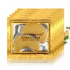 Guldfuktgivande ögonmaskögonlappar Crystal Collagen Eye Hydrating Face Masks Antiaging Wrinkle Skin Care1464157