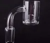 Core Reactor Quartz Banger Evan Shore Clous Domeless avec Carb Cap 10mm 14mm Mâle Femelle 45/90 Degrés Pour Bongs En Verre