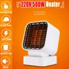 220V 500W Mini Esquentador taxa alta conversão electrotérmico, aquecimento rápido-se e aquecimento uniforme.