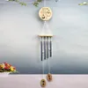 Incrível graça profunda ressonante antigo metal tubo de madeira windchime capela sinos de vento chimes ornament handicraft presentes yd0614