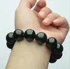 Authentique naturel Xinjiang Hetian jade jade bracelets perles rondes bracelet jade bracelet hommes et femmes modèles