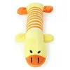 26 cm Cute Dog Toy Four-nonged Długi Słoń Pet Pluszowe Zabawki Paski Różowa Świnia i Kaczka Bawonata Pies Zabawki Zabawki