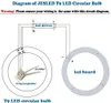 T9 LED أضواء Circline لمبة 8 بوصة 10W 12 بوصة 16W 6000K بارد الأبيض 1200LM 8 "LED التعميم سقف الأنوار FC8T9