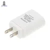 5V 2A USB Laddare Travel Wall Fast Charge Adapter Mobiltelefon Tabletter Laddning för iPhone X Samsung Xiaomi EU US Plug Chargers 50st / Lot