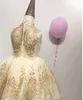 Splendidi abiti da bambina in fiore champagne, abito da ballo in morbido tulle con applicazioni dorate, abiti da festa per ragazze, abito da ballo con cerniera sul retro