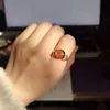 La bague d'humeur de taille de mélange d'argent de vente chaude 925 change de couleur à votre température révèle votre émotion intérieure bagues bijoux en vrac