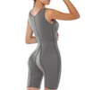 Plus Size Dames Neopreen Corset Vest Heet Sweat Slanke Shirt Taille Trainer Cincher Body Shaper Sport Jumpsuits Wear