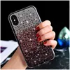 Premium Glass Diamond Glitter Wstrząśnicze Case na telefon do iPhone 12 Pro Max 11 Pro Max Case XR XS Max 8 Plus Pokrywa telefonu