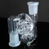 10 Style Glass Ash Catcher For Bong Hookahs 6cm & 8cm Swiss Perc Ashcatcher14.4 18.8 joint male female Dab Rig