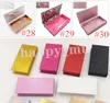 NEW 30 models whole square false eyelash packaging box fake 3d mink eyelashes boxes faux cils magnetic case lashes empty box6536507