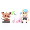 24 st / set fem nätter på Freddys Freddy Leksaker 5-7cm Bonnie Foxy Fazbear Bear PVC Action Figures Party Gift