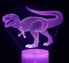 Dinosaur Jurassic World Triceratops 3D LED Night Light Desk Sleep Lamp Creative Kids Toy Bedroom Home Decor Christmas Gift