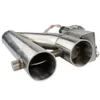 Universal rostfritt stål 304 25quot 30quot elektriskt avgaser downpipe cutout ecut ut dualvalve fjärrtremelös jremp863828784