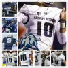 Custom Utah State Aggies 2019 Piłka nożna Dowolna nazwa Numer Navy Blue Gray White 10 Love 16 Nathan 9 Bobby Wagner 54 Jersey 4XL