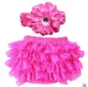 Baby Kläder Tjejer Tutu Pettiskirt Lace PP Shorts Briefs Toddler Fashion Bloomer Diaper Cover Boutique Ruffle Bread Pants Understöd BYP4592