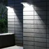 LED Solar Lawn Lamps Outdoor Light Sensor de movimiento de movimiento alimentado Lámparas Lámparas de ahorro de energía Seguridad de lámparas de pared de solar
