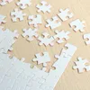 Lege Sublimatie A4 Puzzel met 120 Stuks DIY Heat Press Transfer Crafts Puzzle Office School Levert DHL